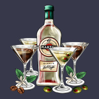 Martini Glasses And Martini Bottle Long Sleeve Tee | Teevron