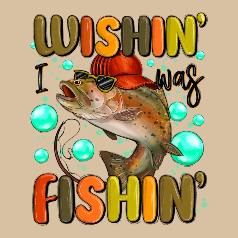 Wishing I Was Fishing Heavyweight Hoodie by MaliasSmallBusiness | Teevron