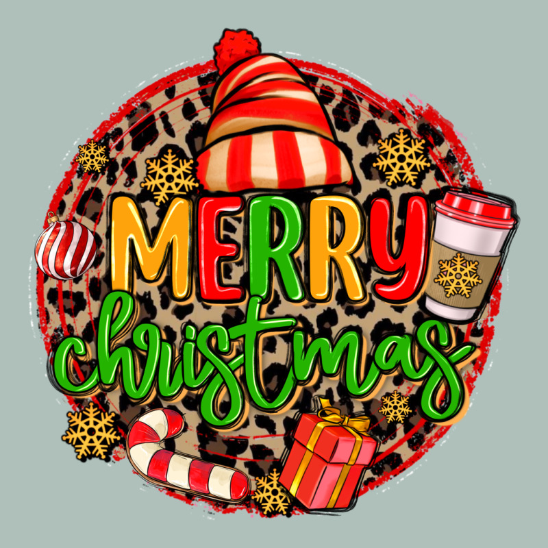 Merry Leopard Merry Christmas Heavyweight Hoodie by MaliasSmallBusiness | Teevron