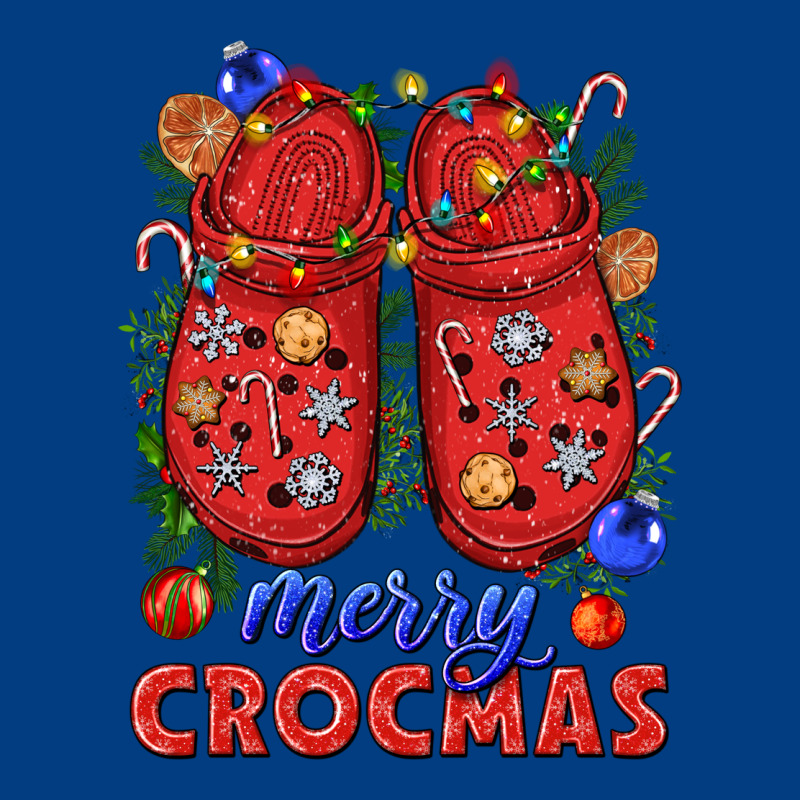 Merry Crocmas Premium Sweatshirt by NancyCooperArtShop | Teevron