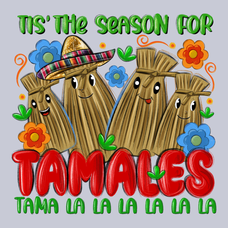 Tis The Season For Tamales Tama La La La La La La Heavyweight Hoodie by MaliasSmallBusiness | Teevron