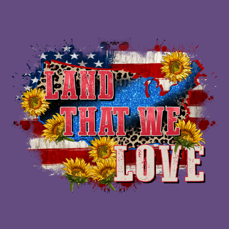 Land That We Love 4th Of July Vintage Hoodie by CowGirlArtShop | Teevron