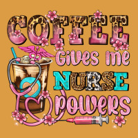 Coffee Gives Me Nurse Power Urban Heavy Tee | Teevron
