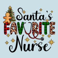 Santa's Favorite Nurse Ladies Tee | Teevron