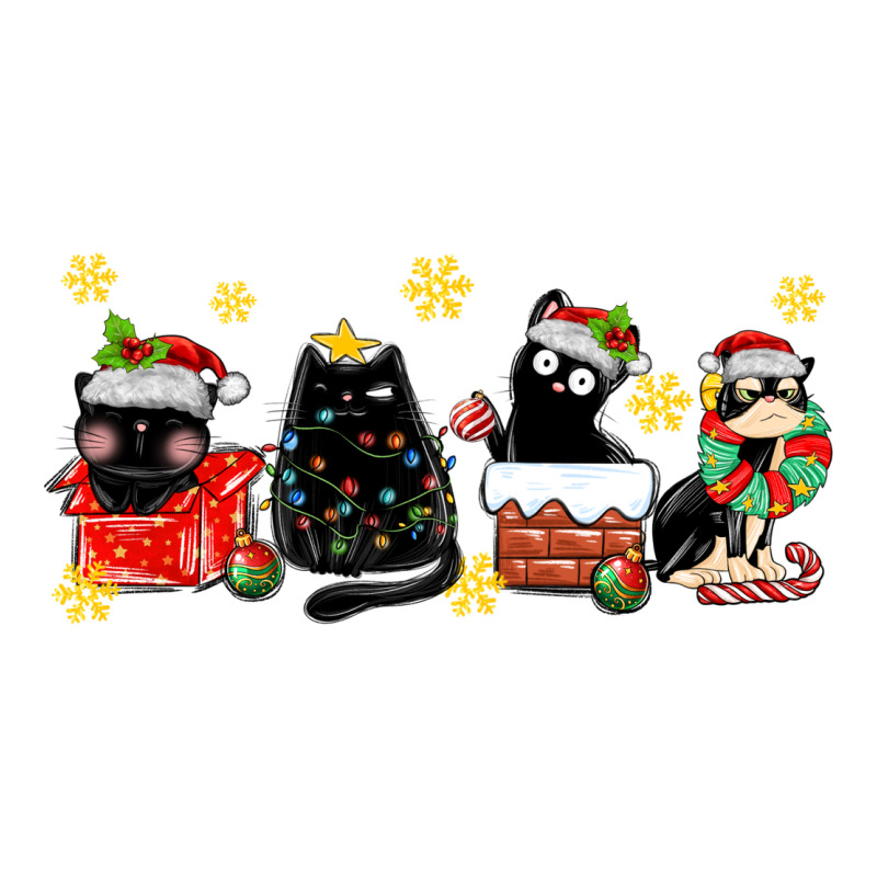 Christmas Cats Heavyweight Hoodie by MaliasSmallBusiness | Teevron