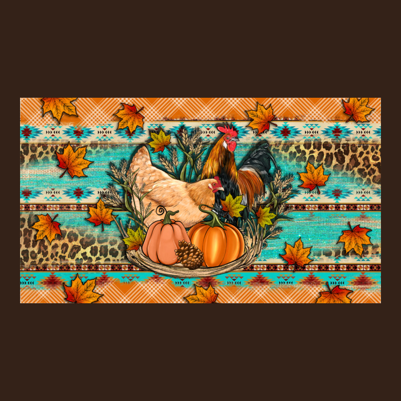 Fall Coop Animals Pumpkin Heavy Core Tee by Artiststas | Teevron