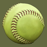Softball Ball Long Sleeve Tee | Teevron
