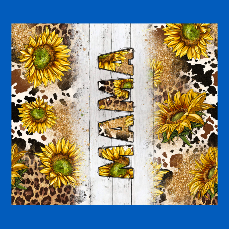 Western Mother's Day Mama With Cowhide And Sunflowers Tumbler Tbs Urban Hoodie by TumblerDesignByShophia | Teevron