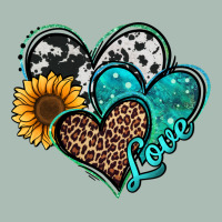 Turquoise Sunflower Hearts Classic Tee | Teevron