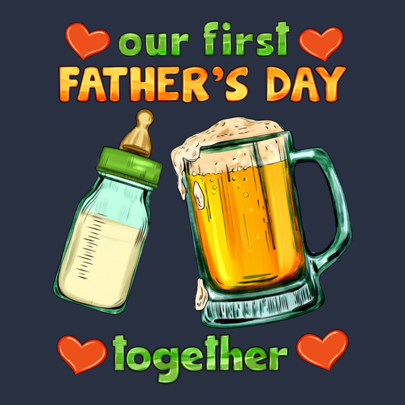 Our First Father's Day Together Heavyweight Sweatshirt by HRA Design Shop | Teevron
