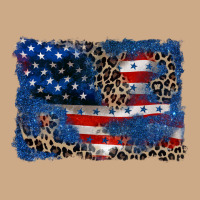 Leopard Glitter American Flag 4th Of July Vintage Hoodie | Teevron