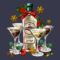 Christmas Martini  And Martini Bottle Long Sleeve Tee | Teevron