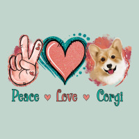 Peace Love Corgi Zipper Hoodie | Teevron