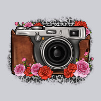 Rose Grey Leopard Vintage Camera Heavyweight Sweatshirt | Teevron