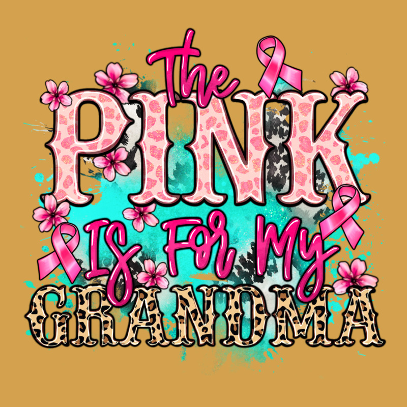 The Pink Is For My Grandma Cancer Awareness Urban Hoodie by HowdyJamesFarm | Teevron