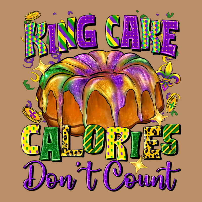 King Cake Calories Don't Count Vintage Hoodie by FaDigitalArtStudio | Teevron