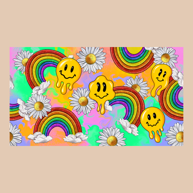 Smile Faces And Rainbow And Daisys Urban Hoodie by TumblerDesignByShophia | Teevron