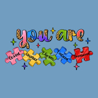 You Are Loved Autism Urban Heavy Tee | Teevron