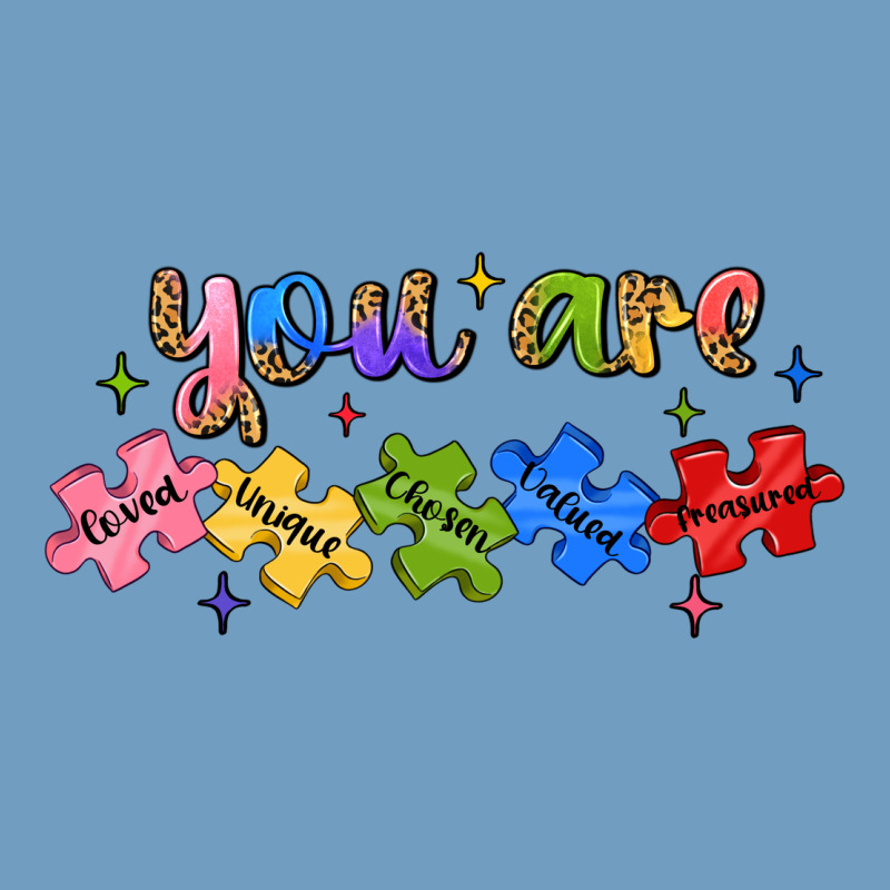 You Are Loved Autism Urban Heavy Tee by JahusDesignShop | Teevron