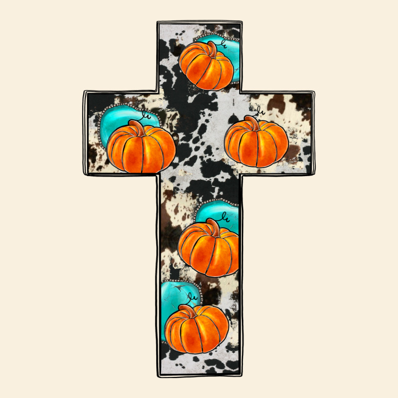 Pumpkin Cross Vintage Hoodie by JahusDesignShop | Teevron