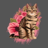 Floral Cat Zipper Hoodie | Teevron