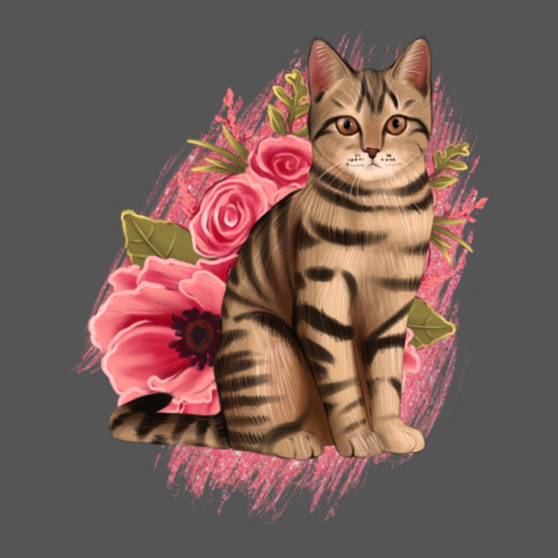 Floral Cat Zipper Hoodie by Jasminsmagicworld | Teevron
