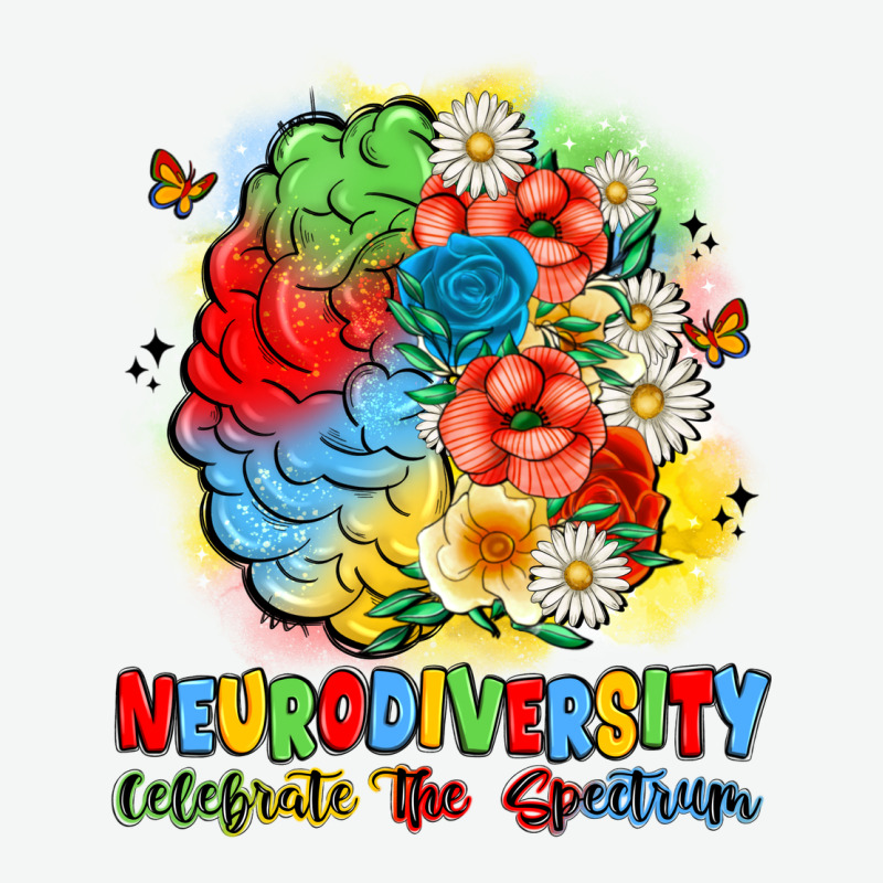 Neurodiversity Celebrate The Spectrum Urban Heavy Tee by JahusDesignShop | Teevron