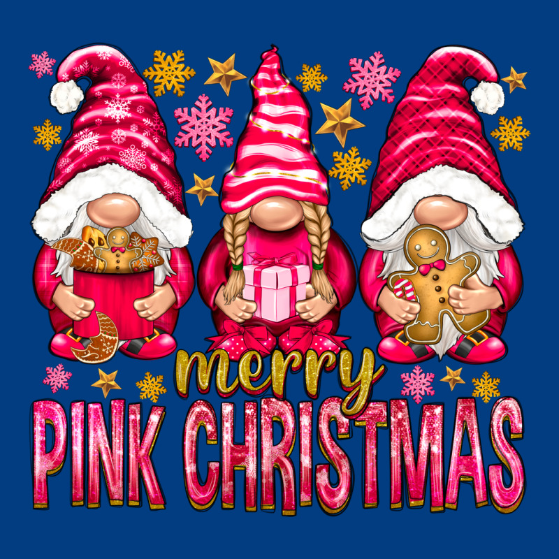 Merry Pink Christmas Gnomes Premium Sweatshirt by NancyCooperArtShop | Teevron