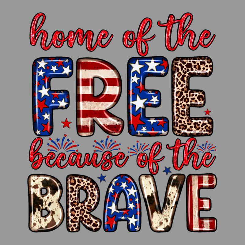 Home Of The Free Because Of The Brave Vintage Hoodie by Neo Western | Teevron