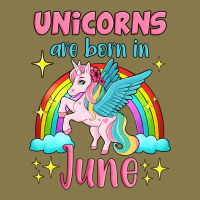 Unicorns Are Born In June Premium Hoodie | Teevron