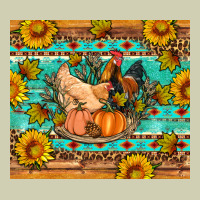 Fall Coop Animals Pumpkin Heavy Core Tee | Teevron