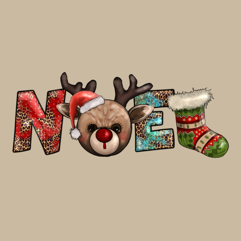 Noel With Sock And Reindeer Long Sleeve Tee by AdoDesignShop | Teevron