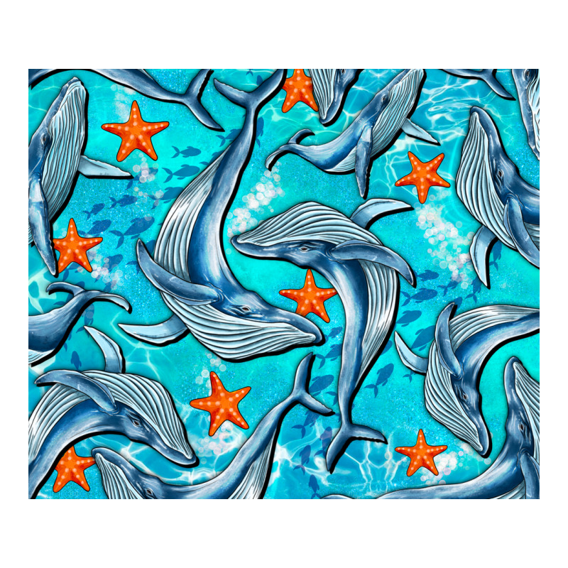 Humpback Whale Mousepad Premium Tee by BarkalooDesign | Teevron