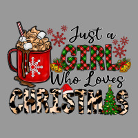 Just A Girl Who Loves Christmas Vintage Hoodie | Teevron