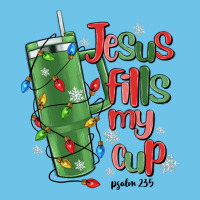 Jesus Fills My Cup Psalm 25 5 Premium Sweatshirt | Teevron