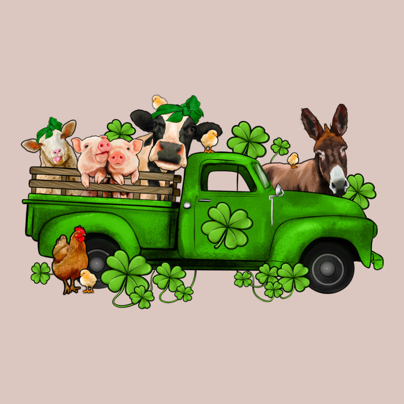 St Patricks Farm Animals Truck Premium Hoodie by Jasminsmagicworld | Teevron