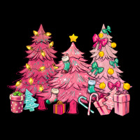 Pink Christmas Trees Premium Sweatshirt | Teevron