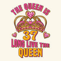The Queen Is 37 Long Live The Queen Kopya Premium Hoodie | Teevron