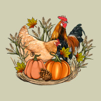 Fall Coop Animals Pumpkin Heavy Core Tee | Teevron