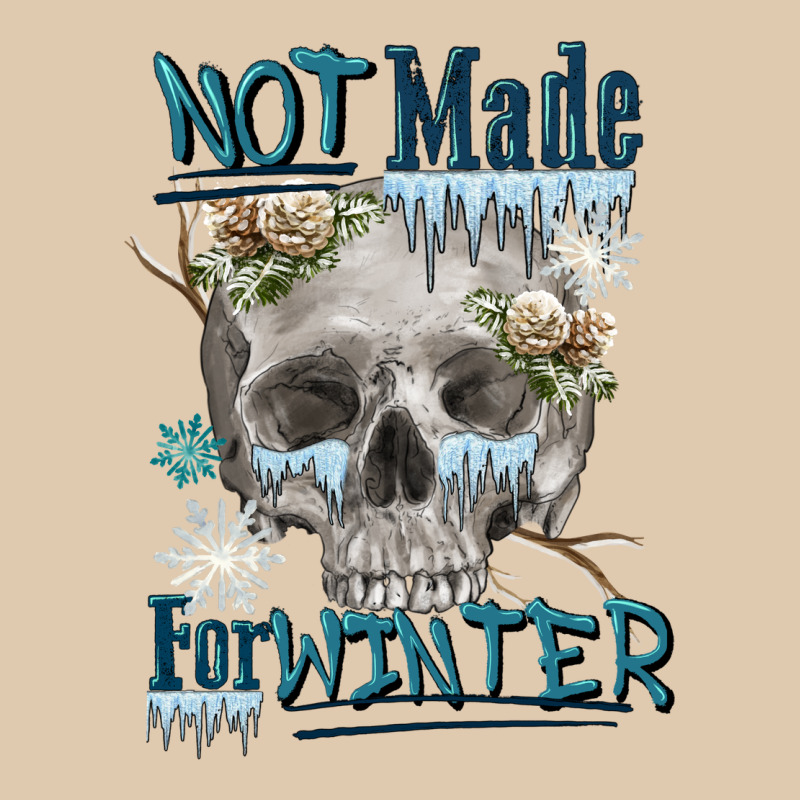 Not Made For Winter Skull Heavyweight Sweatshirt by FaDigitalArtStudio | Teevron