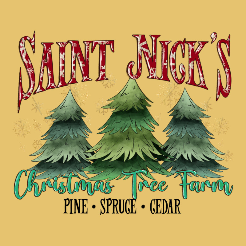 Saint Nick's Christmas Tree Farm Premium Sweatshirt by MaliasSmallBusiness | Teevron