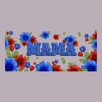 Floral American Mama 16oz Libbey Cup Vintage Tee | Teevron