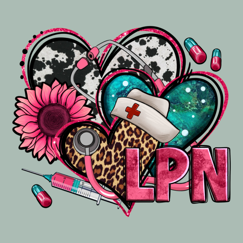 Lpn Licensed Practical Nurse Hearts Classic Tee by Jasminsmagicworld | Teevron