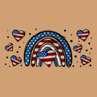 American Flag Rainbow 16oz Libbey Cup Vintage Tee | Teevron