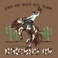 When The Going Gets Tough Cowboy Up Premium Tee | Teevron