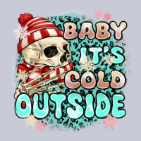 Baby Its Cold Outside Skeleton Heavyweight Hoodie | Teevron