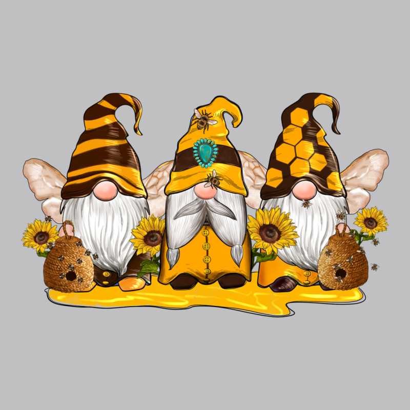 Western Bee Gnomes Beehive Honey Sunflowers Long Sleeve Tee by Artiststas | Teevron