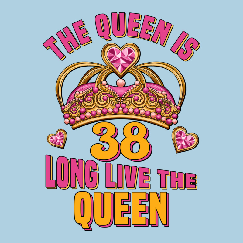 The Queen Is 38 Long Live The Queen Premium Hoodie by Jasminsmagicworld | Teevron