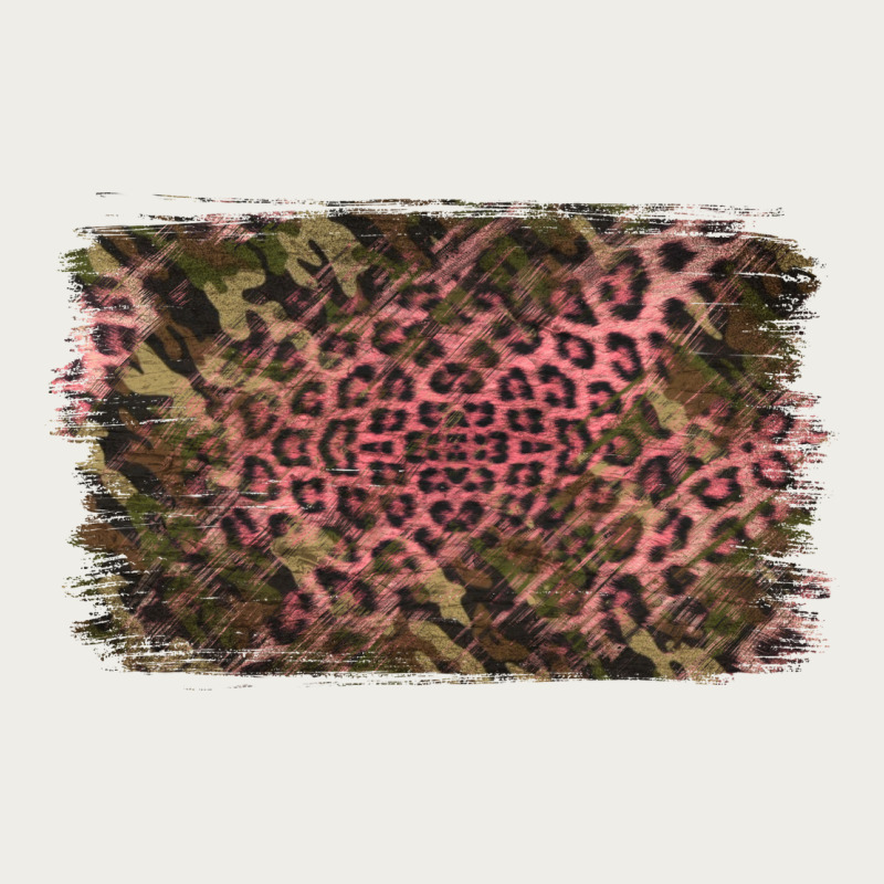 Camouflage Pink Leopard Background Zipper Hoodie by Jasminsmagicworld | Teevron