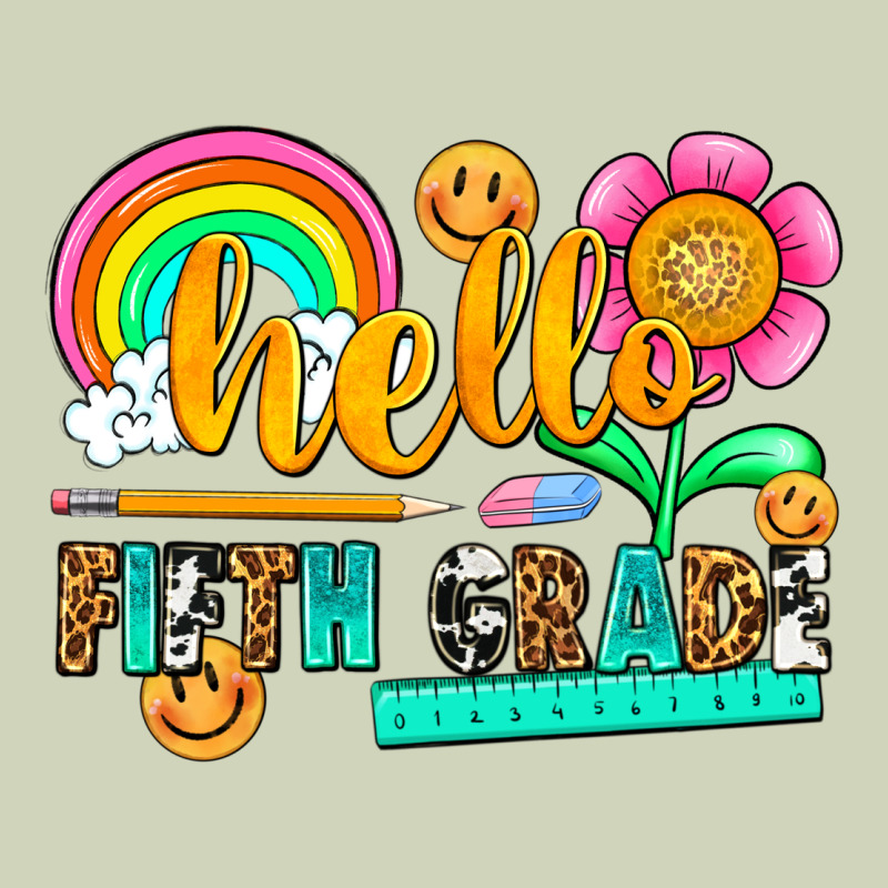 Hello Fifth Grade Heavyweight Hoodie by NancyCooperArtShop | Teevron